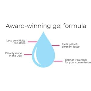 Novashine: démonstration d’application facile du gel dent blanchissant.