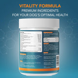 NOVEHA omega-3 lutéine astaxanthine pour chiens, soutien potentiel des yeux et du bien-être