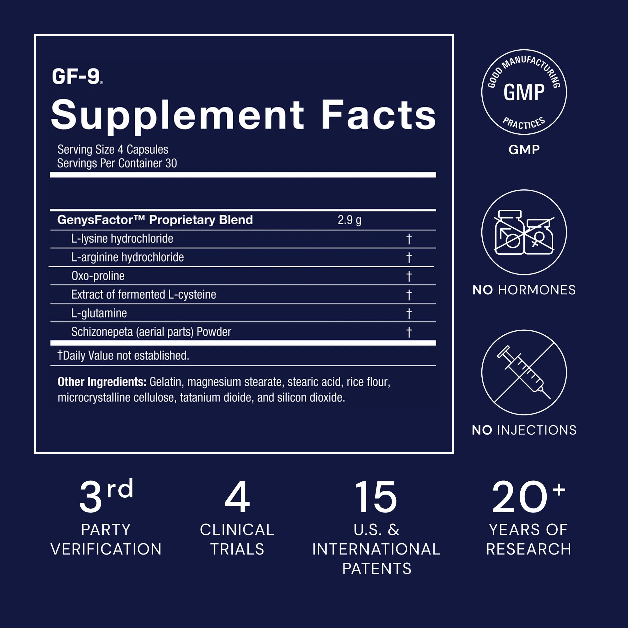 Certifications BPF garantissant sécurité et traçabilité de GF-9.