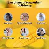 Ingrédients Novomins gummies: magnésium glycinate, vitamines D et B6 pour l'équilibre quotidien.