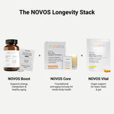 NOVOS Core sans calories ni sucre, adapté à divers régimes.