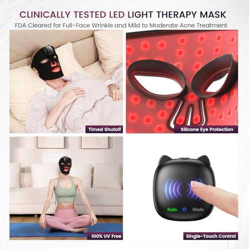 Novurial LED 280LEDs couverture équilibrée sur le visage