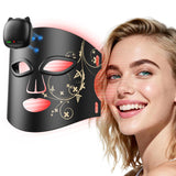 Novurial masque visage rouge 850nm, diffusion lumineuse uniforme pour le teint.