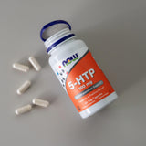 NOW Foods 5-HTP, dosage facile à prendre, idéal pour le quotidien.