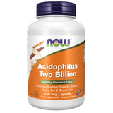 NOW Foods Acidophilus en bouteille: complément probiotique pour une flore intestinale équilibrée.