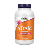 NOW Foods Adam : bouteille de gélules molles faciles à avaler et pratiques.