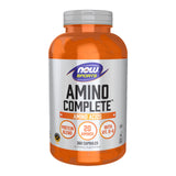Now Foods Amino Complete – bouteille avec 360 comprimés, soutien potentiel des acides aminés.