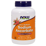 NOW Foods Ascorbate de Sodium, poudre tamponnée, prête à être ajoutée à votre boisson quotidienne.
