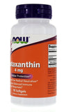 NOW Foods Astaxanthin 4 mg, bouteille, gélules faciles à intégrer dans une routine quotidienne.