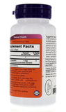 NOW Foods Astaxanthin 4 mg, étiquette, informations claires sur le produit et ses usages potentiels.