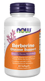 NOW Foods Berberine soutient le glucose avec huile MCT pour une absorption possible.