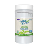 NOW Foods BetterStevia Poudre Organique – emballage clair et étiquette complète