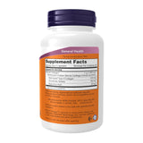 NOW Foods BioCell Collagen Type II, étiquette lisible et dosage.