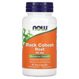 NOW Foods Black Cohosh flacon – soutien ménopause potentiel