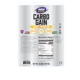 NOW Foods Carbo Gain — doseuse prête, préparation rapide pour séance.