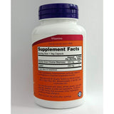 NOW Foods Choline et Inositol - étiquette avec certifications Kosher et sans soja