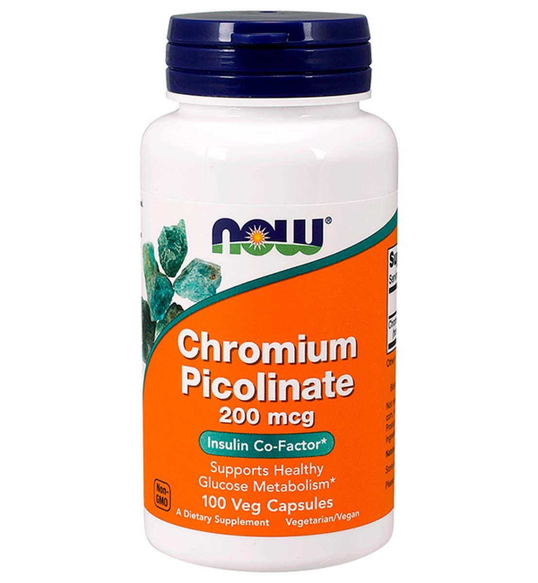 NOW Foods Chromium Picolinate – capsules pack de 2 pour routine quotidienne