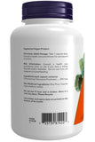 NOW Foods Chromium Picolinate – étiquette indiquant sans gluten et sans lactose.