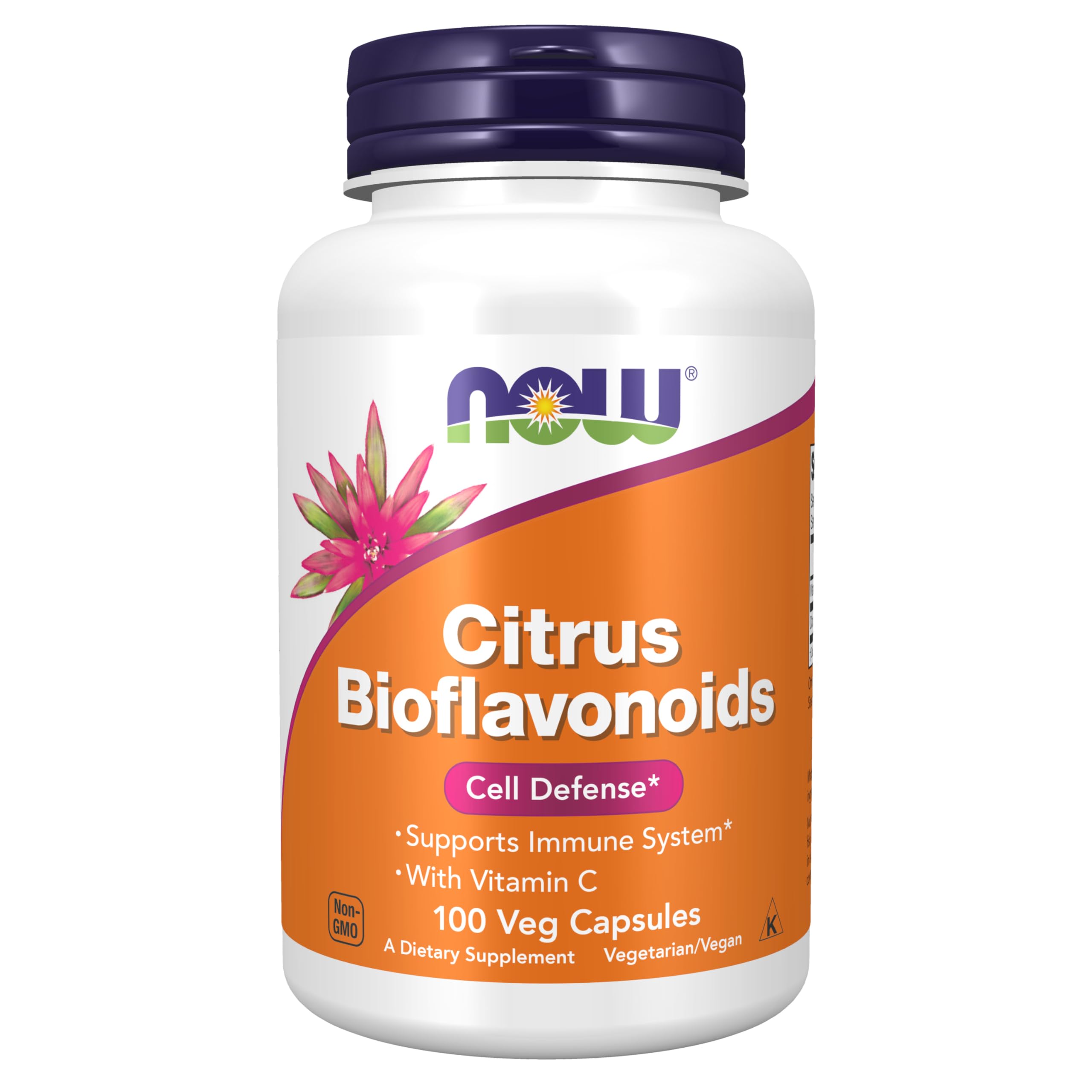 NOW Foods Citrus Bioflavonoids 700 mg — bouteille visible, soutien possible du système immunitaire.