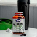 NOW Foods CLA Extreme: formulation naturelle avec polyphénols et catéchines.