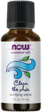 NOW Foods Clear the Air diffuseur en action avec brume mentholée, ambiance rafraîchissante