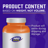 NOW Foods Créatine Monohydrate, étiquette GMP assurant des contrôles qualité rigoureux.