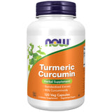 Now Foods Curcumine – bouteille contenant 120 gélules, pratique à emporter au quotidien
