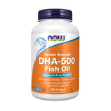 NOW Foods DHA-500 bouteille de gelules, facile à intégrer dans la routine