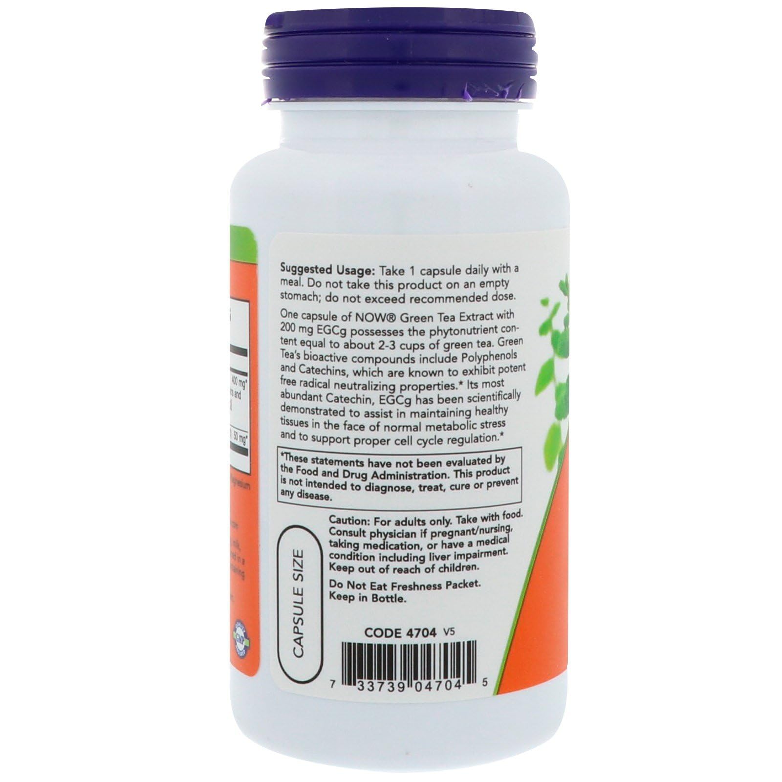 NOW Foods EGCG 400 mg – boîte de compléments utilisée dans une routine bien-être