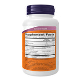 Étiquette NOW Foods montrant le produit glucosamine-chondroïtine-msm et ses avantages.