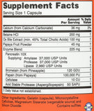 NOW Foods Super Enzymes — Etiquette et UPC visibles pour vérification.