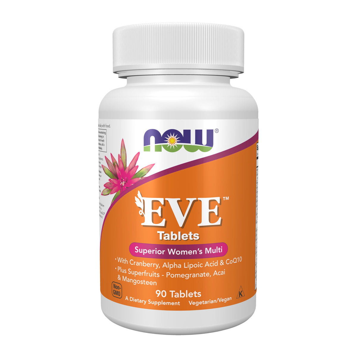 NOW Foods Eve – bouteille de compléments avec capsules, pratique pour la routine quotidienne.