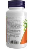 NOW Foods Extrait feuille olive - étiquette claire sur le flacon pour utilisation simple.