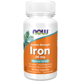 NOW Foods Ferrochel 36 mg capsules vegan — soutien quotidien à l'énergie et l'oxygénation.