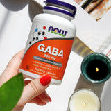 NOW Foods Gaba 500mg – Solution simple à intégrer dans votre journée.