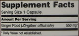 NOW Foods Gingembre Racine 550 mg - Gelules : facilité d'utilisation pour le confort digestif.