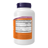 NOW Foods Glucosamine-Chondroitine-MSM : étiquette claire présentant les caractéristiques et l'utilisation recommandée.
