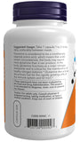 NOW Foods L-Glutamine étiquette indiquant dose et source végétale