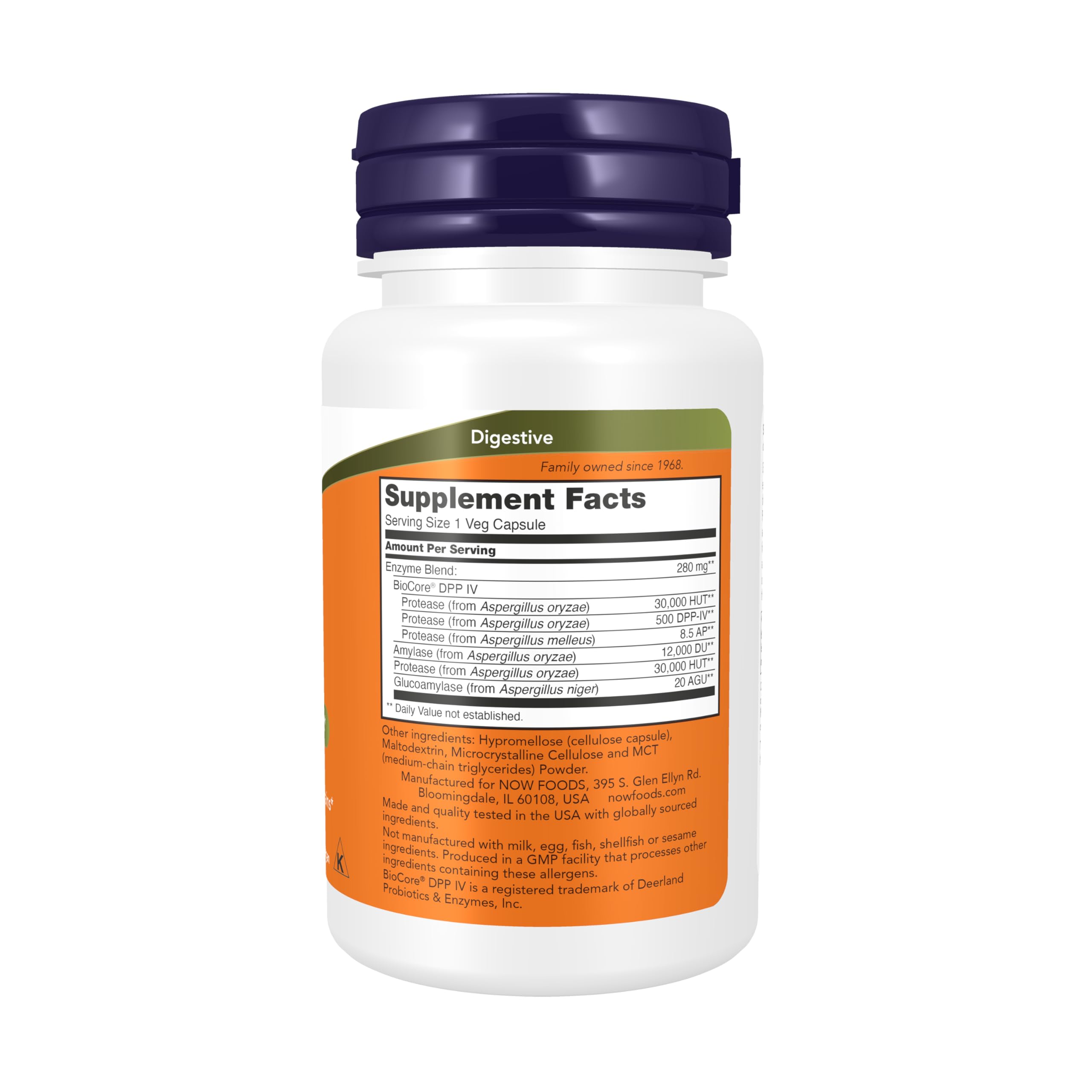 NOW Foods Gluten Digest – capsules, aide à la digestion des céréales