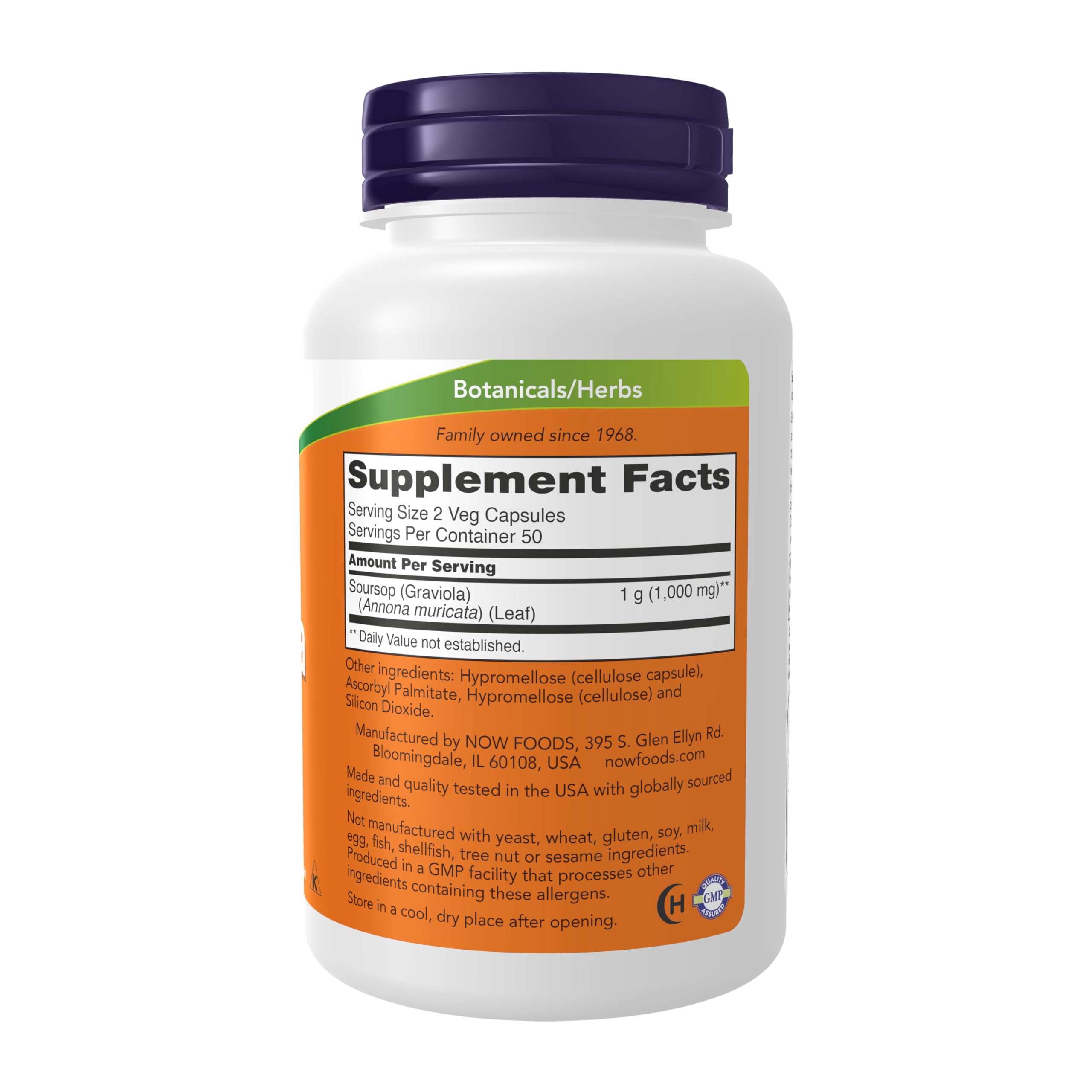 NOW Foods Graviola: extrait d'acétogenines actifs pour votre routine bien-être.