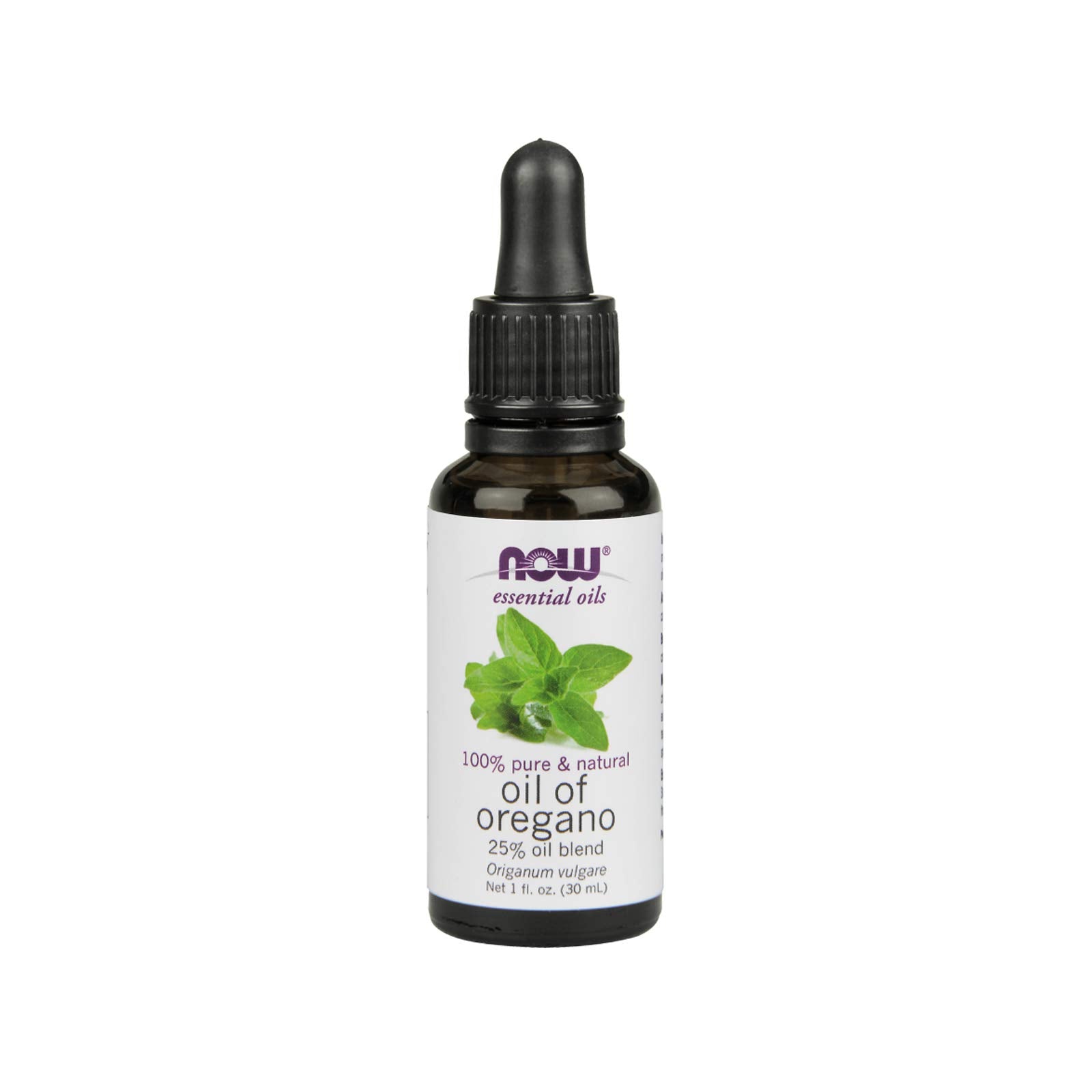 NOW Foods huile d'origan 25% bouteille prête pour usage quotidien