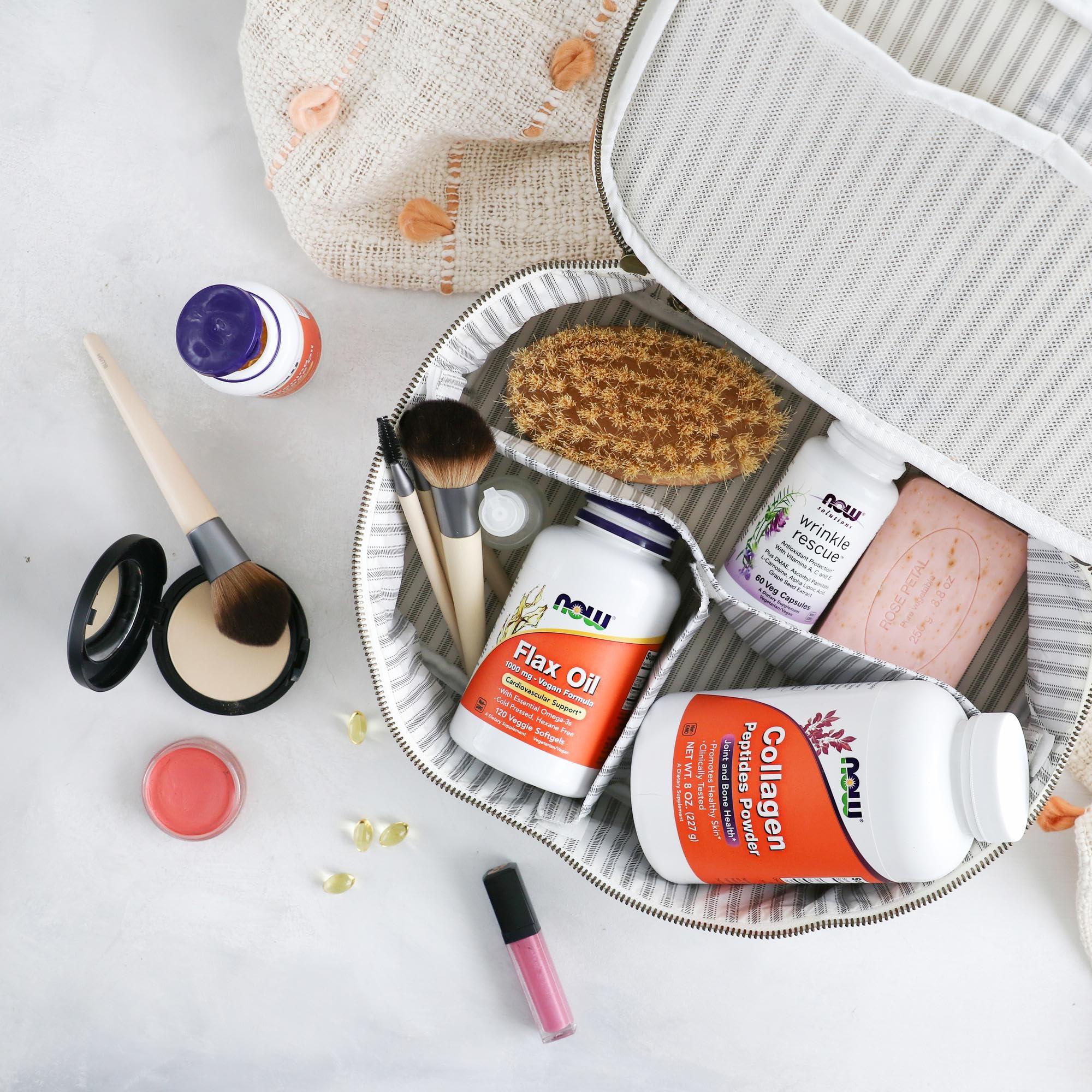 NOW Foods huile de lin, presse originale: extraction proche de l’huile des graines.