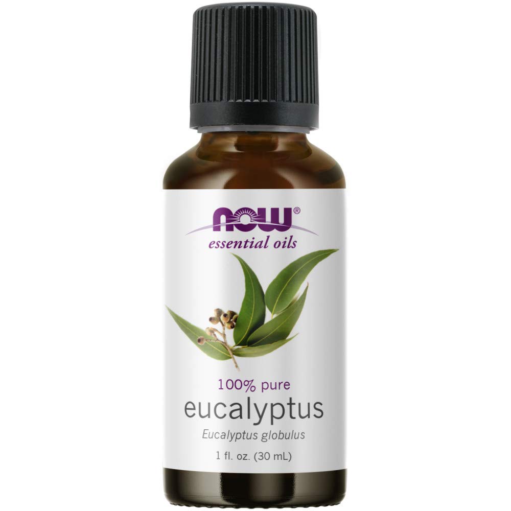NOW Foods huile essentielle eucalyptus-bouteille, inhalation rafraîchissante pour l'air