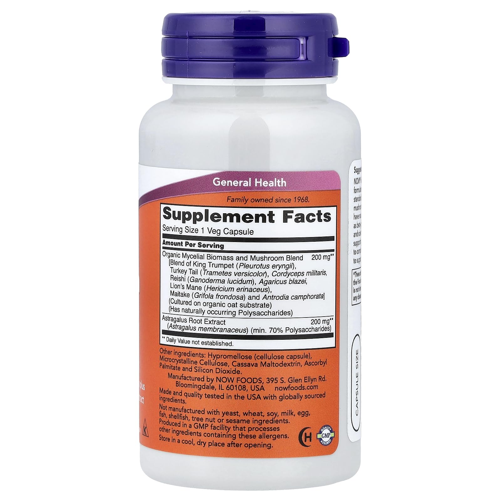 NOW Foods Immune Renew - capsules végétariennes faciles à intégrer à une routine.
