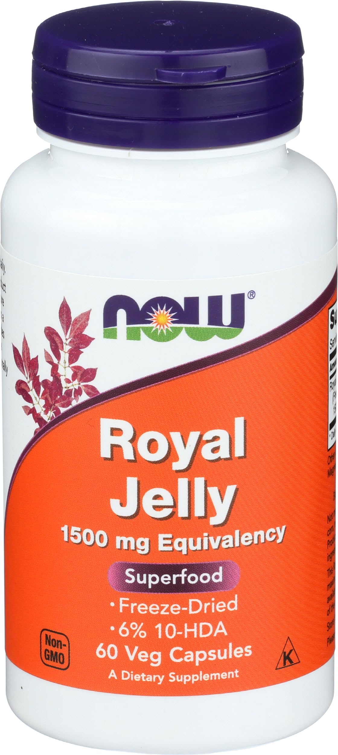NOW Foods Jelly 1500Mg, boite 60 gelules, pratique pour une prise quotidienne