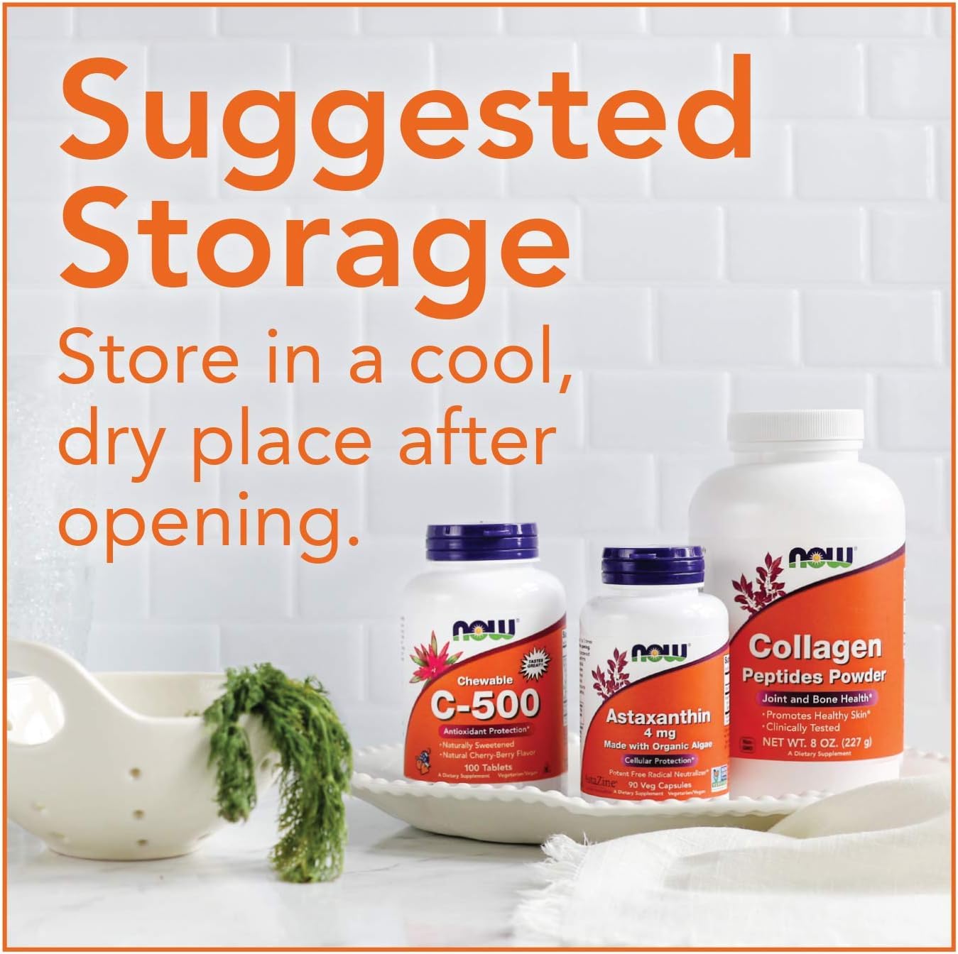 NOW Foods L-Carnitine 250 mg, capsules visibles sur bouteille, présentation du produit