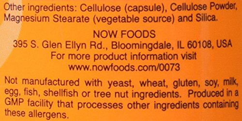 NOW Foods L-Carnitine 500 mg – fabriqué aux États‑Unis par une entreprise familiale