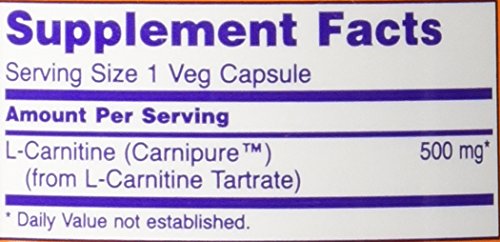 NOW Foods L-Carnitine 500 mg – produit certifié GMP et qualité