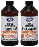 NOW Foods L-Carnitine Liquid : bouteille-versement, soutien énergétique et métabolisme des acides gras