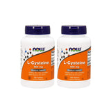 NOW Foods L-Cystéine 500 mg pack de 2 boîtes soutient potentiel du métabolisme des protéines